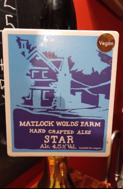 Star 4.5%, Matlock Wolds Farm Brewery, England