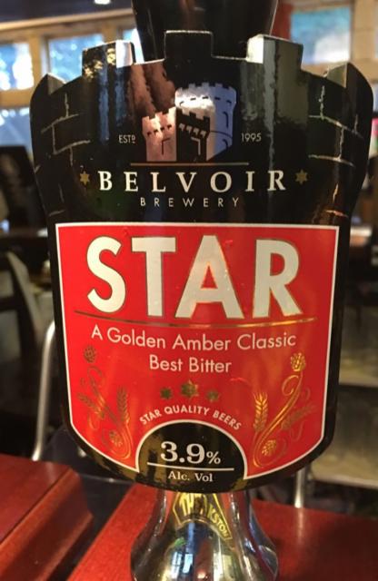 Star 3.9%, Belvoir Brewery Limited, England