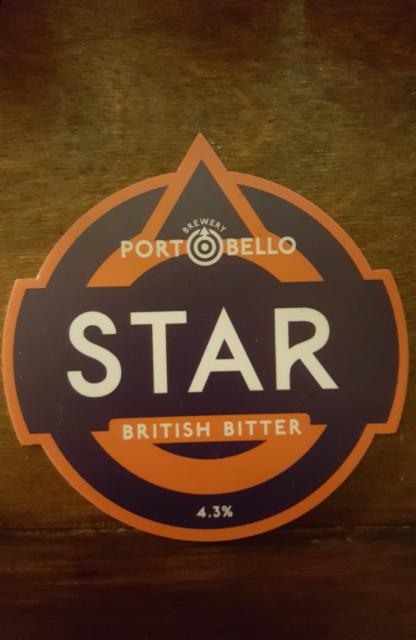 Star British Bitter 4.3%, Portobello Brewing, England
