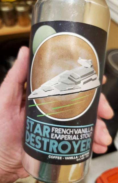 Star Destroyer French Vanilla Imperial Stout 8.5%, Chronicle Brewing Co., Canada