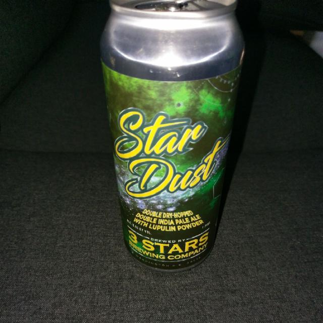 Star Dust 8.0%, 3 Stars Brewing Company, United States
