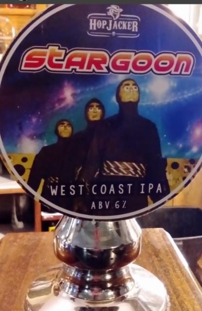Star Goon 6.0%, Hopjacker Brewery Ltd, England