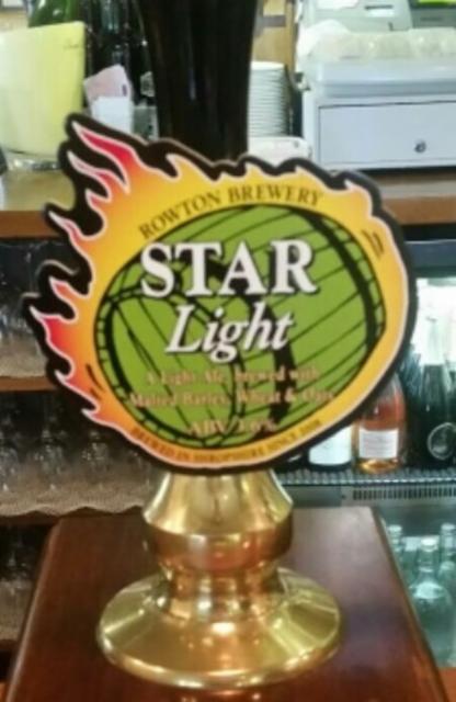 Star Light 3.6%, Rowton Brewery, England