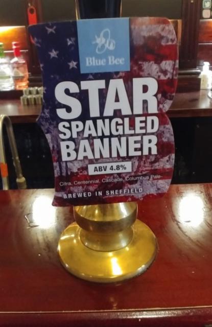 Star Spangled Banner 4.8%, Blue Bee Brewery, England