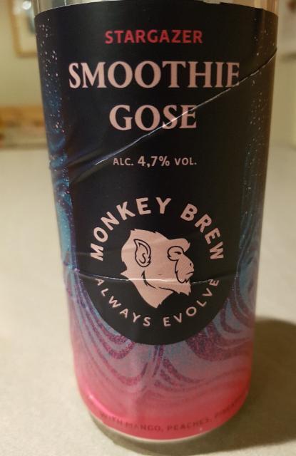 stargazer smoothie gose 4.7%, Monkey Brew, Norway