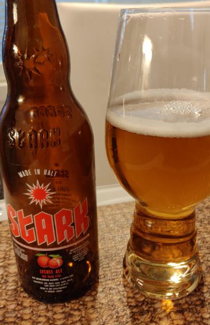 Lychee Ale 4.9%, PT Lovina Beach Brewery (Stark Craft Beer), Indonesia