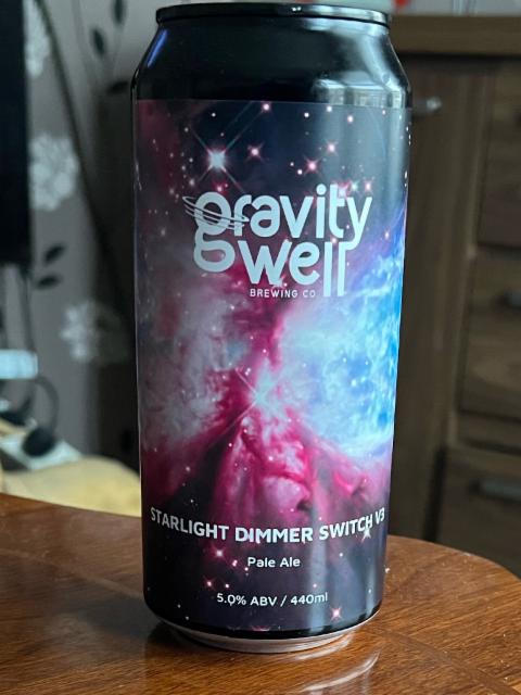 Starlight Dimmer Switch V3 5.0%, Gravity Well Brewing Co., England