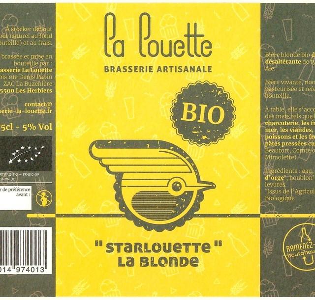 Starlouette 5.0%, Brasserie La Louette, France