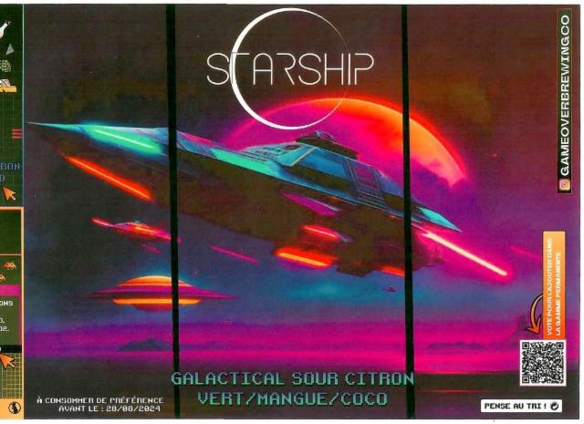 Starship 4.5%, Game Over Brewing Co., France