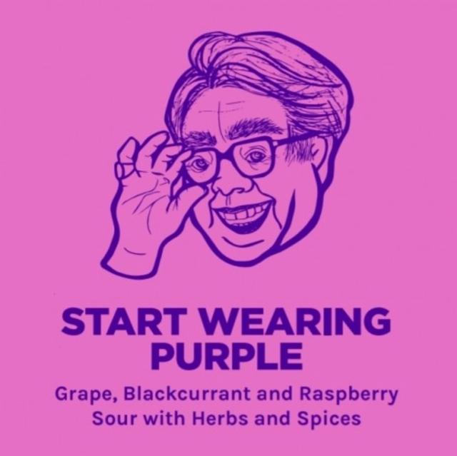 Start Wearing Purple 5.5%, Pomona Island Brew Co, England