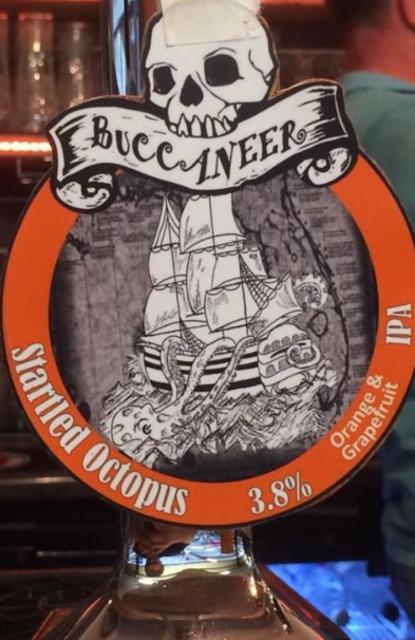 Startled Octopus 3.8%, Buccaneer Brewery Ltd., England