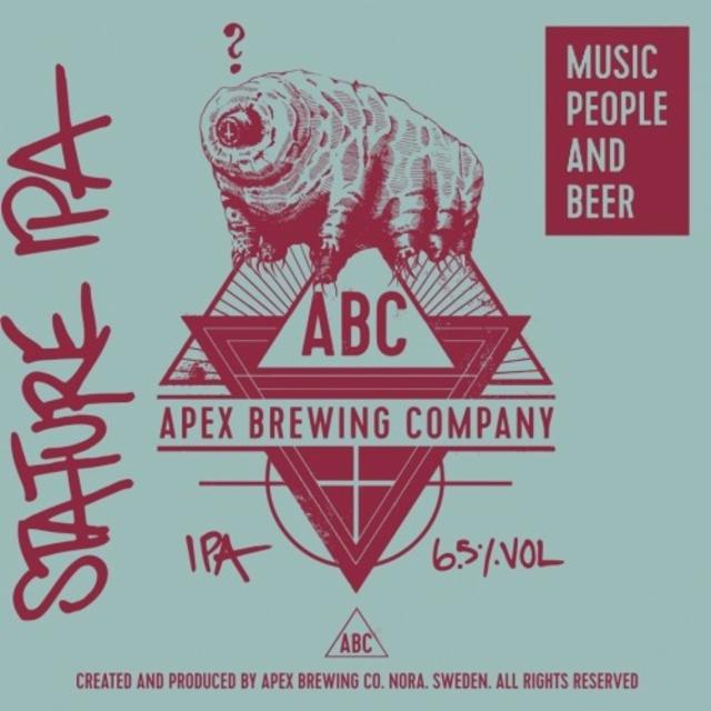 Stature IPA 6.5%, Apex Brewing Company, Sweden