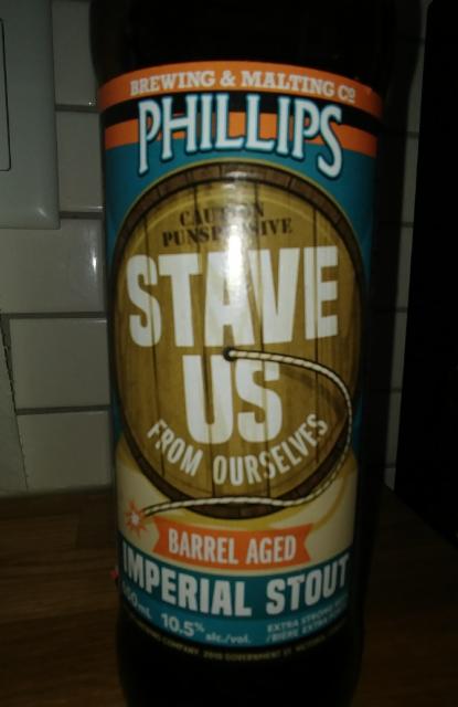 stave us from ourselves 10.5%, Phillips Brewing & Malting Co., Canada