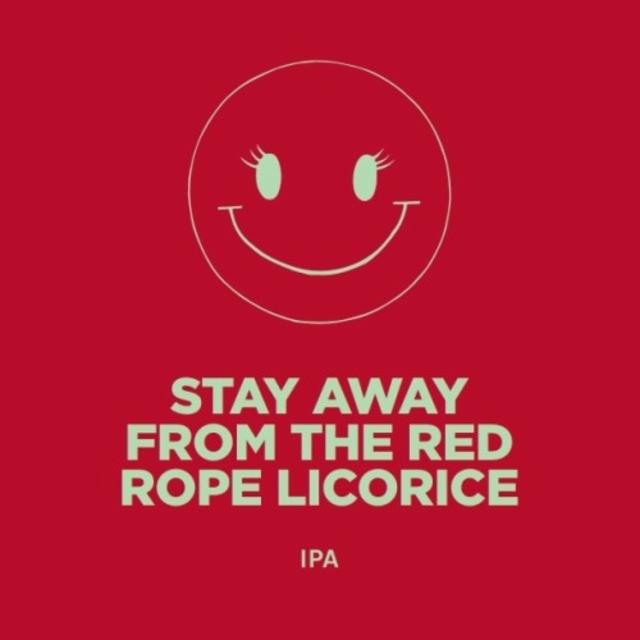 Stay Away From The Red Rope Licorice 6.3%, Pomona Island Brew Co, England