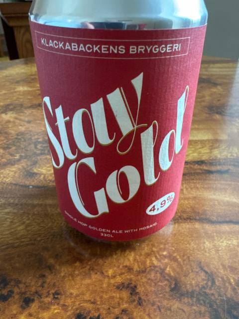 Stay gold, Klackabackens Bryggeri