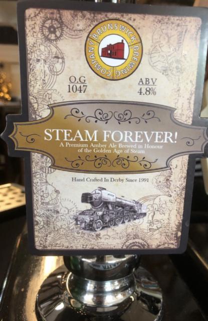 Steam Forever! 4.8%, Brunswick Brewing Company, England