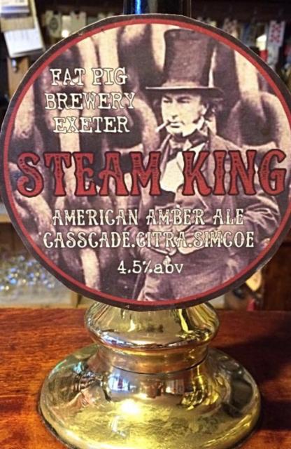 Steam King 4.5%, Fat Pig Brewery, England