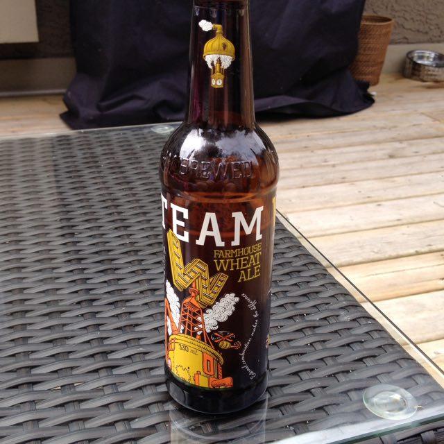 Steam Works Farmhouse Wheat Ale 5.0%, Steamworks Brewing Company, Canada