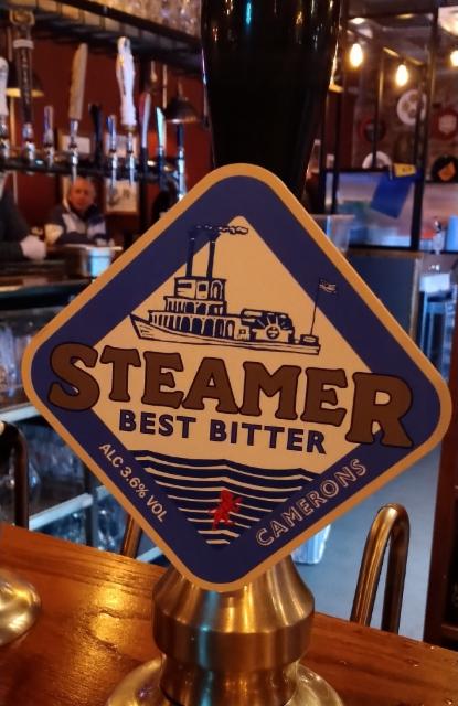 Steamer 3.6%, Camerons Brewing Company, England