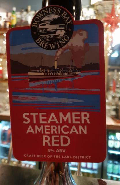 Steamer American Red 5.0%, Bowness Bay Brewing, England