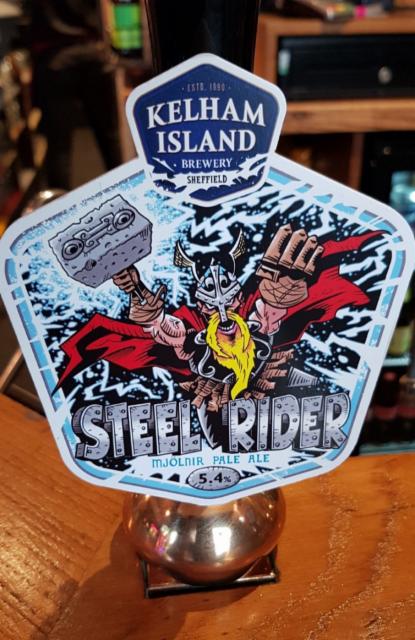 Steel Rider 5.4%, Kelham Island Brewery, England
