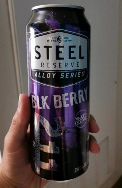 Steel Reserve 211 Alloy Series: Blk Berry 8.0%, The Steel Brewing Company, United States