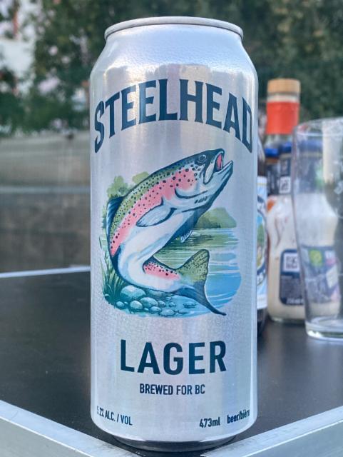 Steelhead Lager 5.2%, Steelheadbeer, Canada