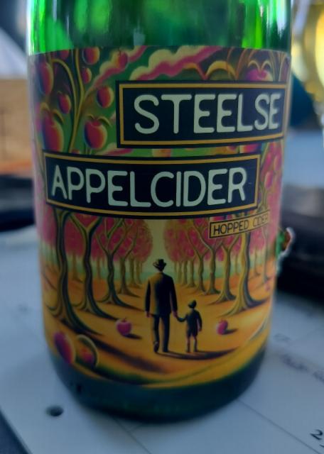 Steelse appelcider 6.9%, Brouwerij Hoppug, Belgium