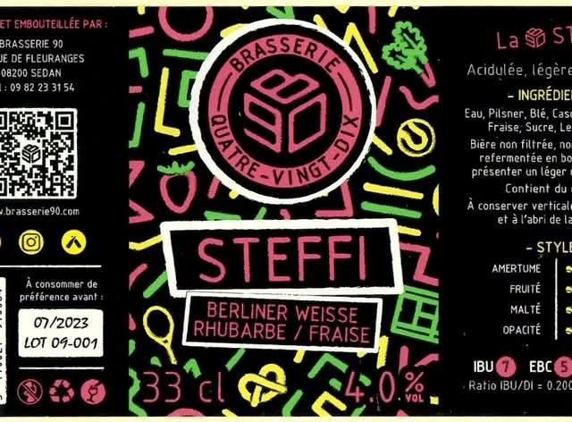 Steffi 4.0%, Brasserie 90 (Quatre-Vingt-Dix), France