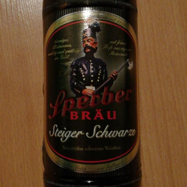 Steiger Schwarze 5.9%, Sperber-Bräu, Germany