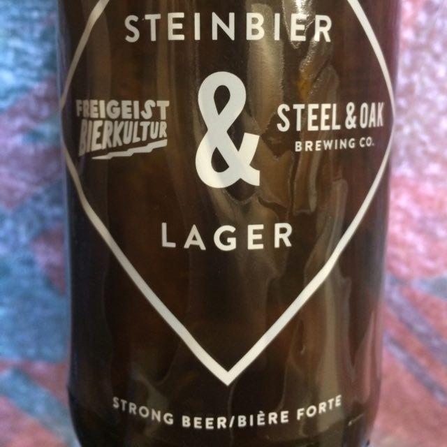 Steinbier Lager 6.0%, Steel & Oak Brewing, Canada