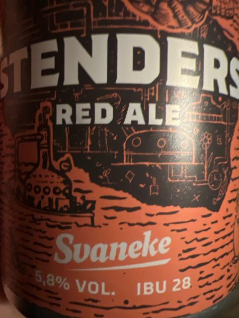 Stenders Red Ale 5.8%, Svaneke Bryghus, Denmark