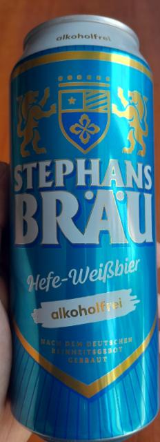 Stephans Bräu hefe-weißbier 0.5%, Feldschlößchen Dresden (TCB Beverages), Germany