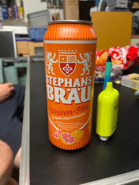 Stephans Bräu Weizen-Mix Grapefruitgeschmack 2.5%, Frankfurter Brauhaus (TCB Beverages), Germany