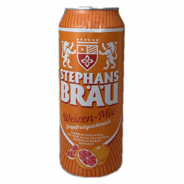 Stephans Bräu Weizen-Mix Grapefruitgeschmack 2.5%, Frankfurter Brauhaus (TCB Beverages), Germany
