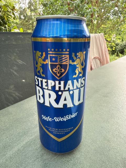 Stephansbräu Hefe-Weißbier 5.4%, Frankfurter Brauhaus (TCB Beverages), Germany