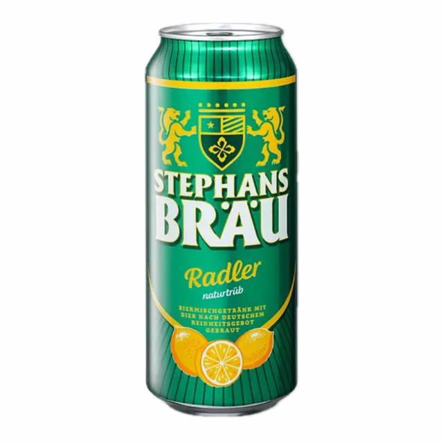 Stephansbräu Radler naturtrüb 2.5%, Feldschlößchen Dresden (TCB Beverages), Germany