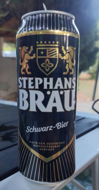 Stephansbräu Schwarzbier 5.0%, Feldschlößchen Dresden (TCB Beverages), Germany