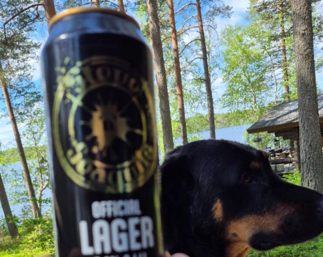 Steve'n seagulls official lager 5.0%, Karvilan Panimo, Finland