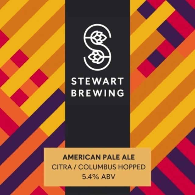Stewart American Pale Ale 5.4%, Stewart Brewing, Scotland