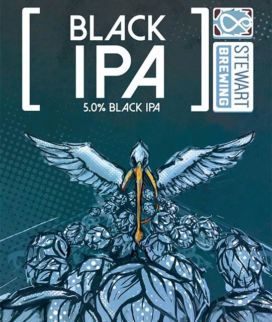 Stewart Black IPA 5.0%, Stewart Brewing, Scotland