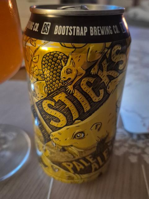 STICK`S PALE ALE 5.5%, Bootstrap Brewing, United States