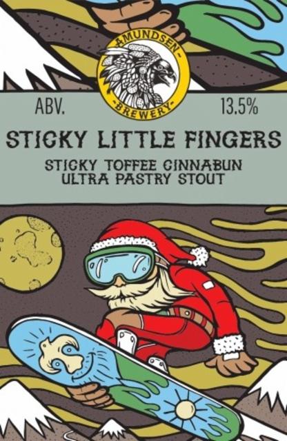 Sticky Little Fingers 2020 13.5%, Amundsen Bryggeri, Norway