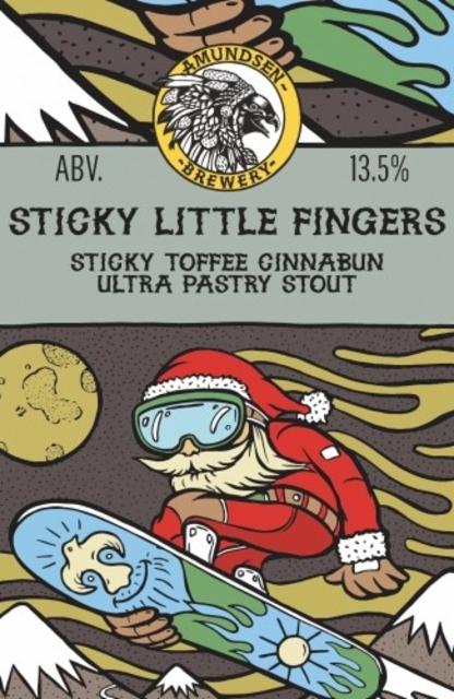 Sticky Little Fingers 2021 13.5%, Amundsen Bryggeri, Norway