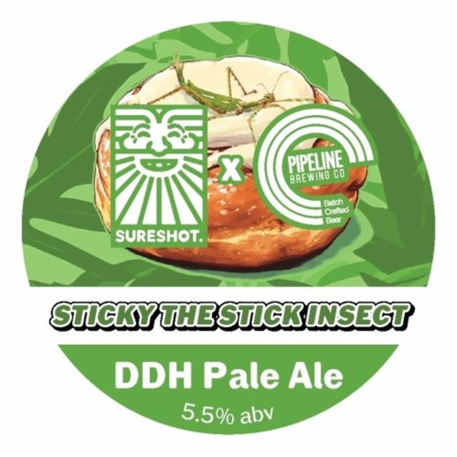 sticky the stick insect 5.5%, Sureshot Brewing, England