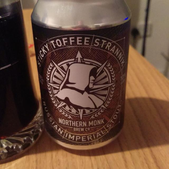 Sticky Toffee Strannik 10.0%, Northern Monk Brew Co., England