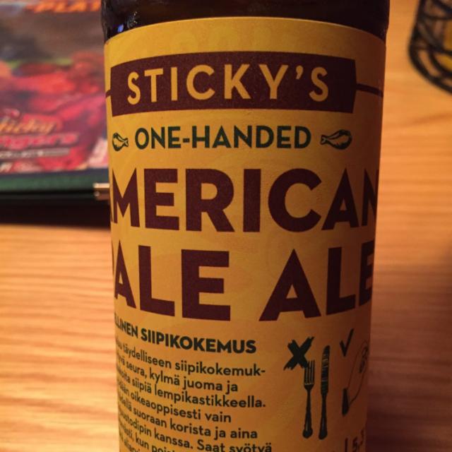Sticky's One-Handed 5.3%, Hopping Brewsters, Finland