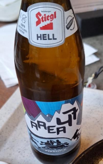 Stiegl Hell Area 47 4.7%, Stieglbrauerei zu Salzburg, Austria