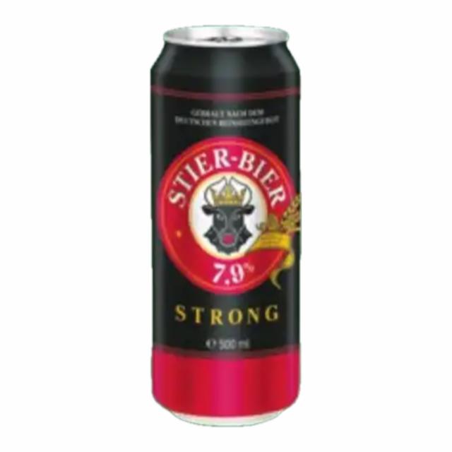 stier-bier strong 7.9%, Darguner Brauerei (Harboe), Germany