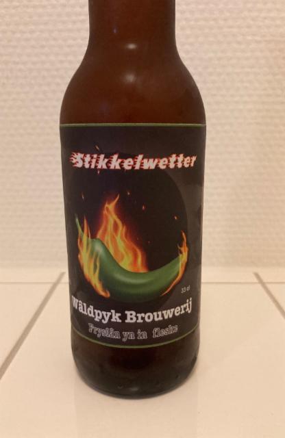 Stikkelwetter 6.0%, Wâldpyk brouwerij, Netherlands